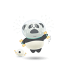 Space Panda（個別スタンプ：38）