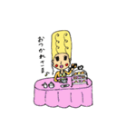 お姫様の日常会話（個別スタンプ：16）