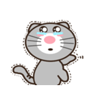 Ash Kat cat (loves handsome charmer)（個別スタンプ：32）
