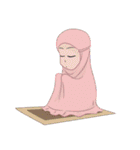 DiaryHijaber（個別スタンプ：35）