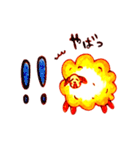 ふわふわひつじのメーメー（個別スタンプ：6）