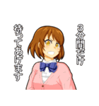 女子高生スタンプ(無口と高飛車)（個別スタンプ：25）
