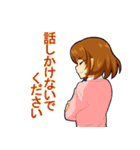 女子高生スタンプ(無口と高飛車)（個別スタンプ：30）