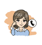 ミカちゃんシリーズ1（個別スタンプ：4）