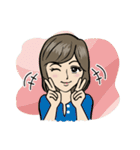 ミカちゃんシリーズ1（個別スタンプ：5）