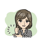 ミカちゃんシリーズ1（個別スタンプ：37）