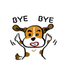 Crazy Beagle - A-Tsau（個別スタンプ：11）