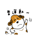 Crazy Beagle - A-Tsau（個別スタンプ：17）