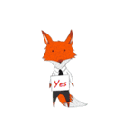 foolish fox（個別スタンプ：9）