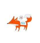 foolish fox（個別スタンプ：10）