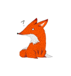 foolish fox（個別スタンプ：34）