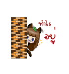 Tanuki Chan (TH)（個別スタンプ：27）