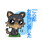 敬語de黒ちわわっ（個別スタンプ：8）