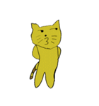 小1女子の描く黄色猫ヤンの日常（個別スタンプ：29）