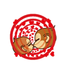 Monkey tarzan（個別スタンプ：33）