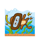 Monkey tarzan（個別スタンプ：36）