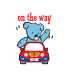 Teenytiny Blue Bear Cute（個別スタンプ：36）