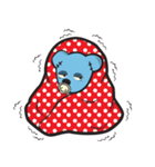 Teenytiny Blue Bear Cute（個別スタンプ：37）