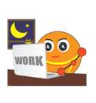 Brian The Cyber Ball - Daily Activities（個別スタンプ：36）