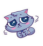 グレー子猫猫（個別スタンプ：4）