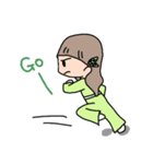 Little Green Girl（個別スタンプ：23）