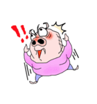あえて豚をかぶる人（個別スタンプ：10）