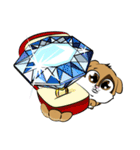 Cute Doggie Loly（個別スタンプ：9）