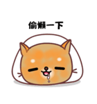 The big orange cat（個別スタンプ：40）