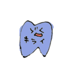 歯のスタンプ(ハ行多め)（個別スタンプ：15）