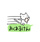 吹き出しで遊ぶねこ（個別スタンプ：28）