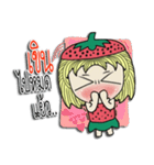 strawberry baby girl love love（個別スタンプ：1）