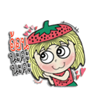 strawberry baby girl love love（個別スタンプ：7）