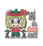 strawberry baby girl love love（個別スタンプ：12）