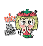 strawberry baby girl love love（個別スタンプ：14）