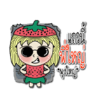 strawberry baby girl love love（個別スタンプ：15）