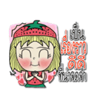 strawberry baby girl love love（個別スタンプ：21）