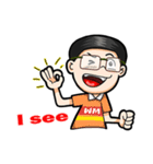 Noom Glasses Boy Part 2（個別スタンプ：29）