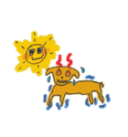 Oreo ＆ Whalala（個別スタンプ：15）