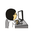 Tired engineer（個別スタンプ：28）