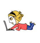 Tired engineer（個別スタンプ：34）