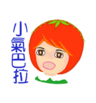 Tomato playful girl ( 3 )（個別スタンプ：39）