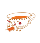 Tea Lady and a cute pet（個別スタンプ：10）