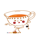 Tea Lady and a cute pet（個別スタンプ：13）