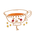 Tea Lady and a cute pet（個別スタンプ：21）