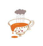 Tea Lady and a cute pet（個別スタンプ：23）