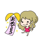 かわいい女の子スタンプ・2（個別スタンプ：27）