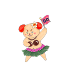 アロハ ワンダーちゃん（個別スタンプ：6）