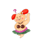 アロハ ワンダーちゃん（個別スタンプ：8）
