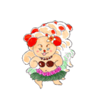 アロハ ワンダーちゃん（個別スタンプ：14）