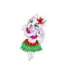 アロハ ワンダーちゃん（個別スタンプ：34）